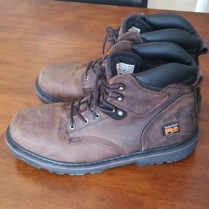 Timberland 6" Pit Boss Soft Toe Work Boot for Men